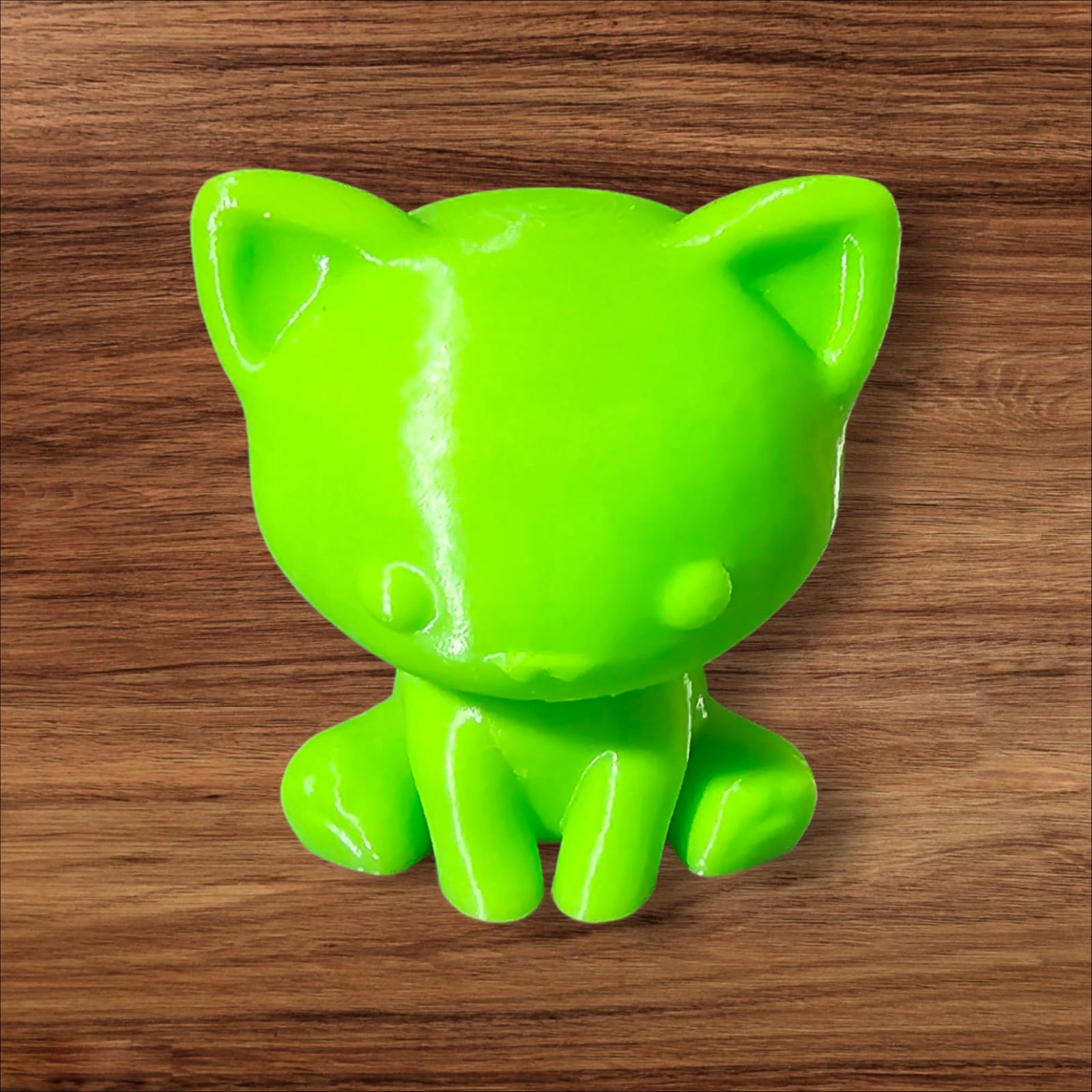 3D gedruckte Katzenfigur