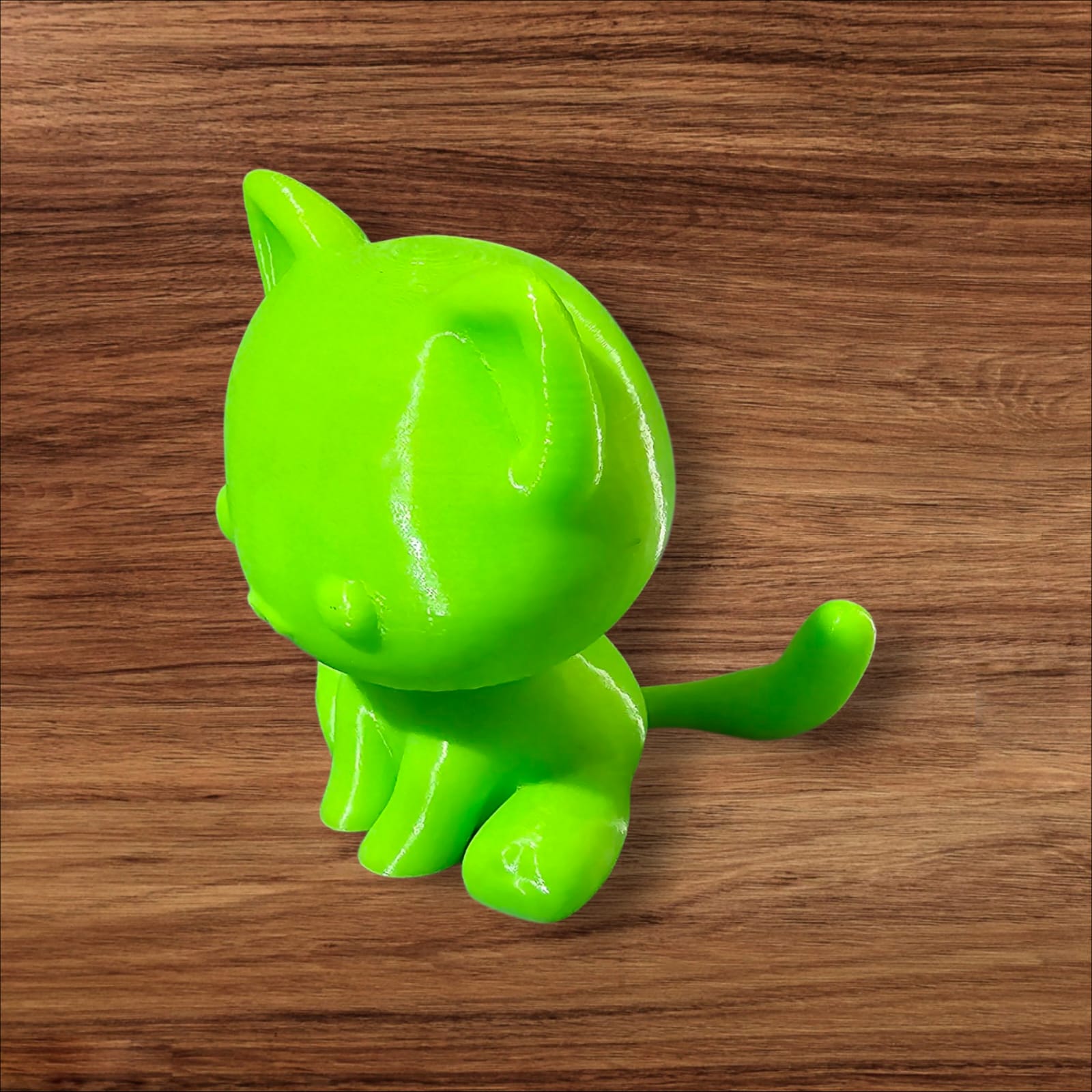 3D gedruckte Katzenfigur