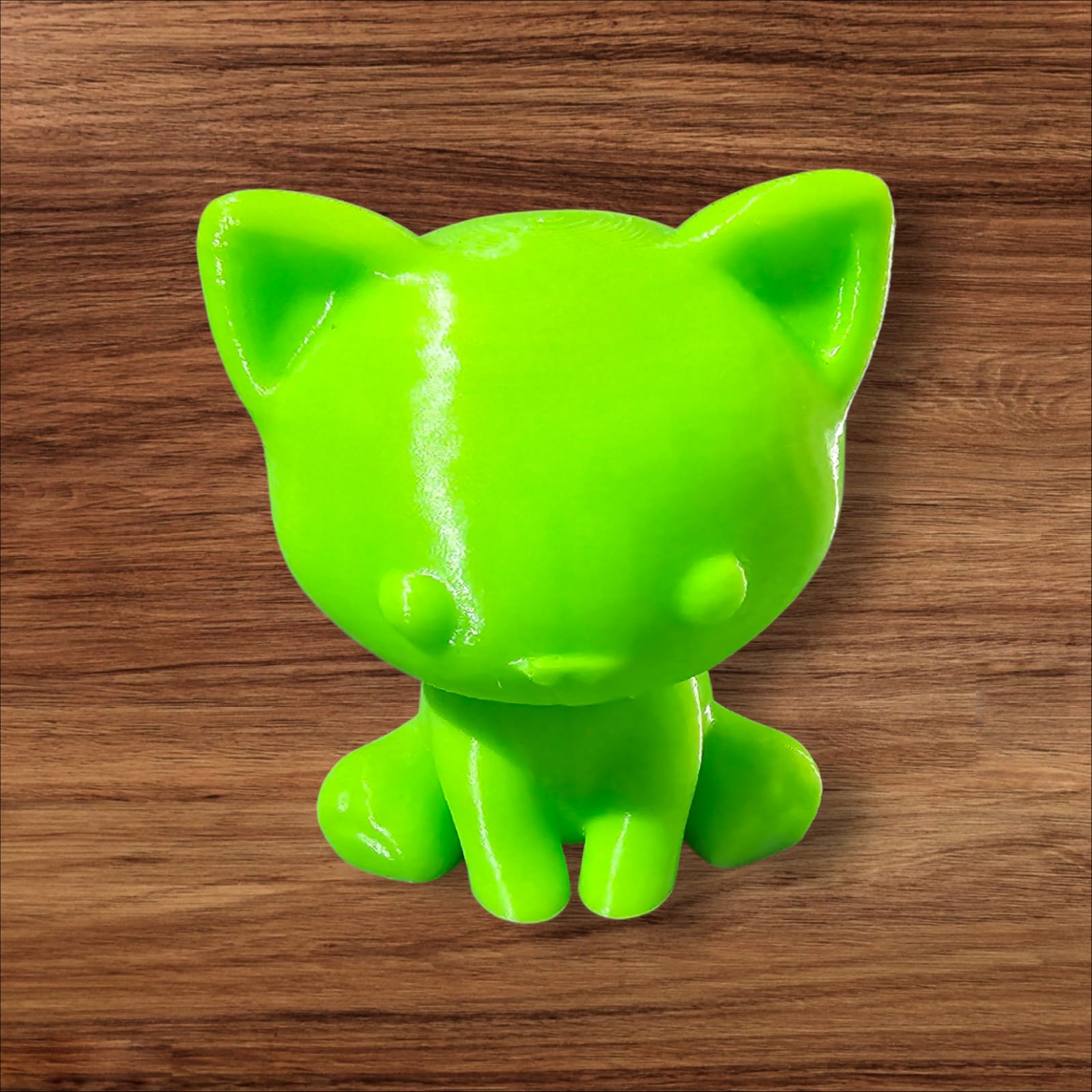 3D gedruckte Katzenfigur