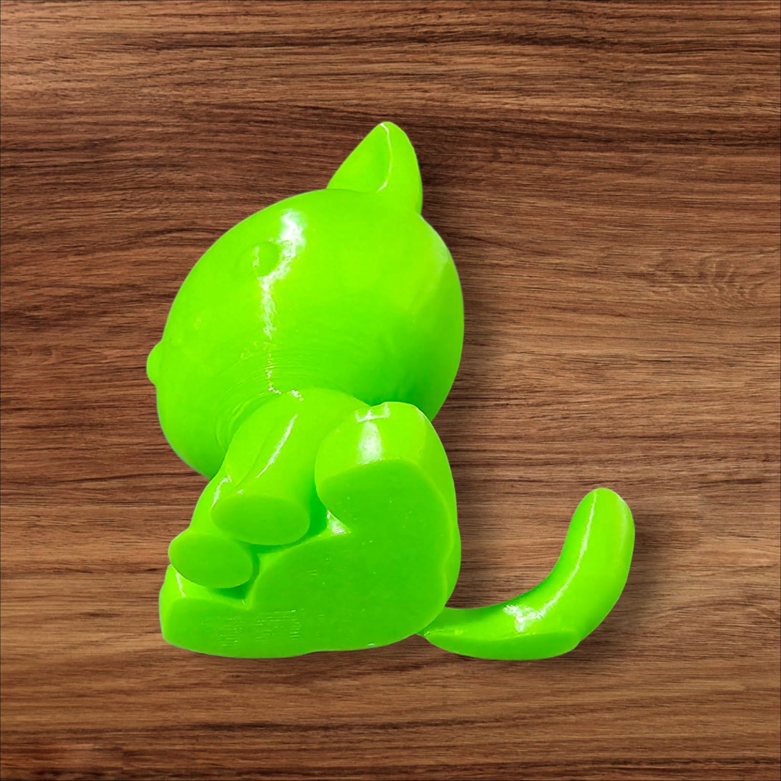 3D gedruckte Katzenfigur