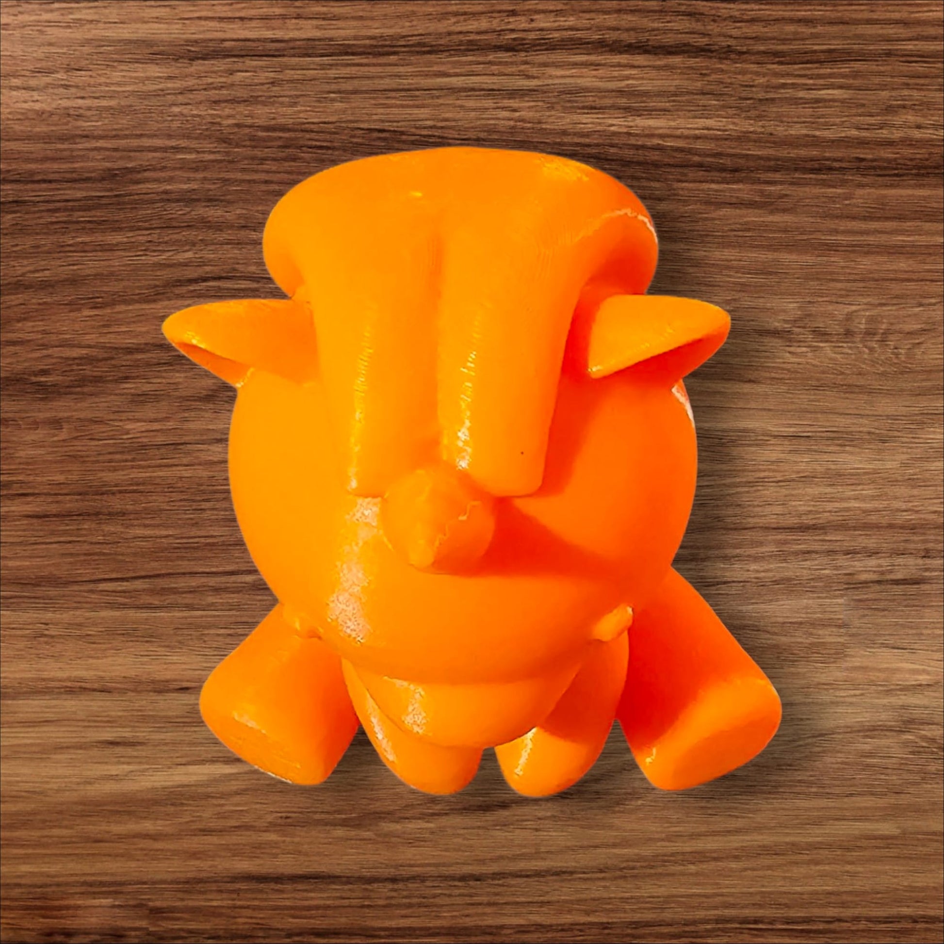 3D gedruckte Einhorn Figur