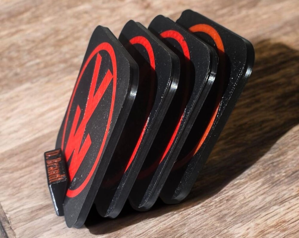 3D-gedruckte Tassenuntersetzer