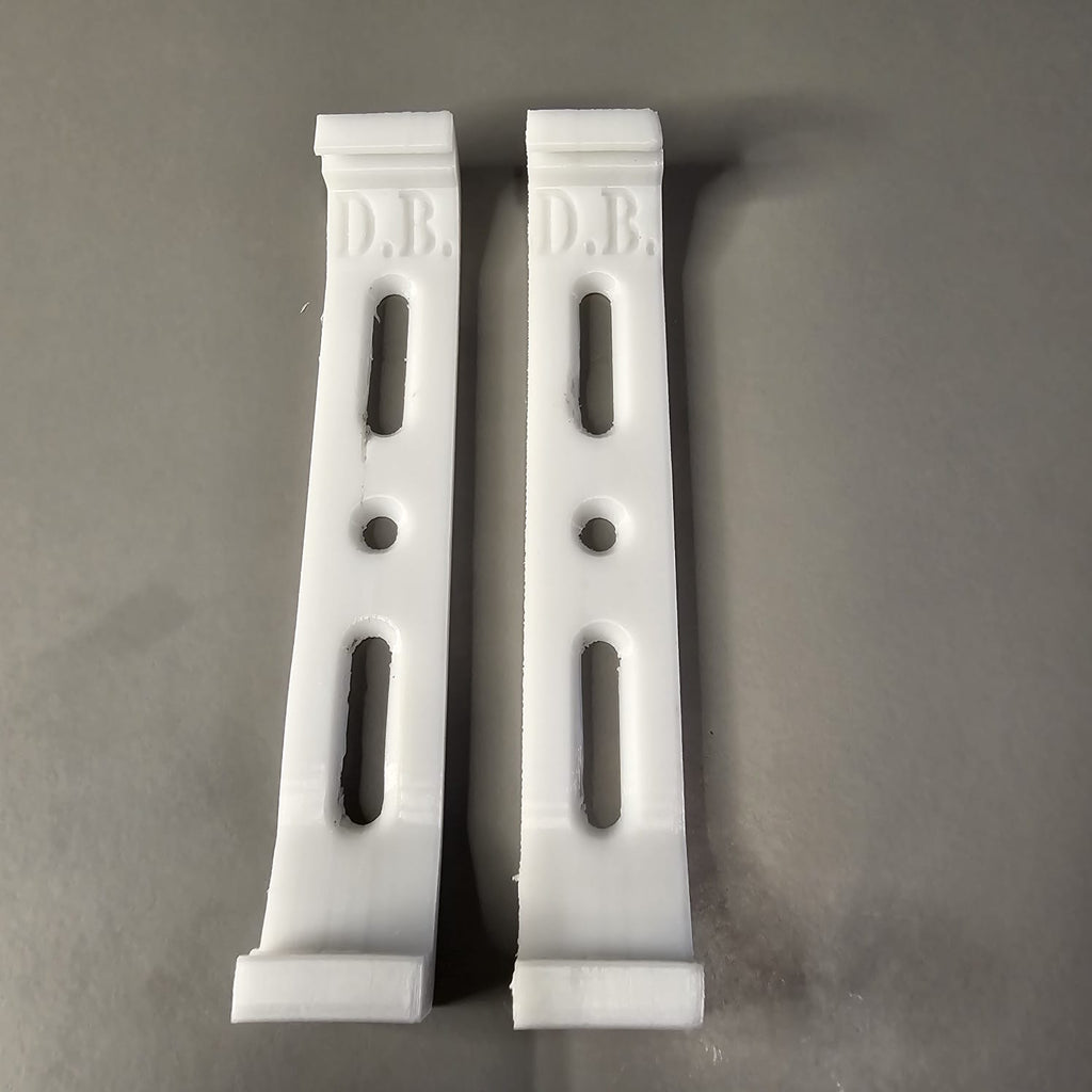 3D Kennzeichenhalter PETG – personalisierbar mit Wunschtext (bis 14 Zeichen) oder schlicht – wetterfest für Auto & Motorrad
