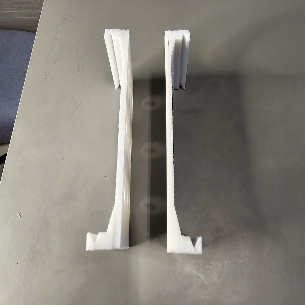 3D Kennzeichenhalter PETG – personalisierbar mit Wunschtext (bis 14 Zeichen) oder schlicht – wetterfest für Auto & Motorrad