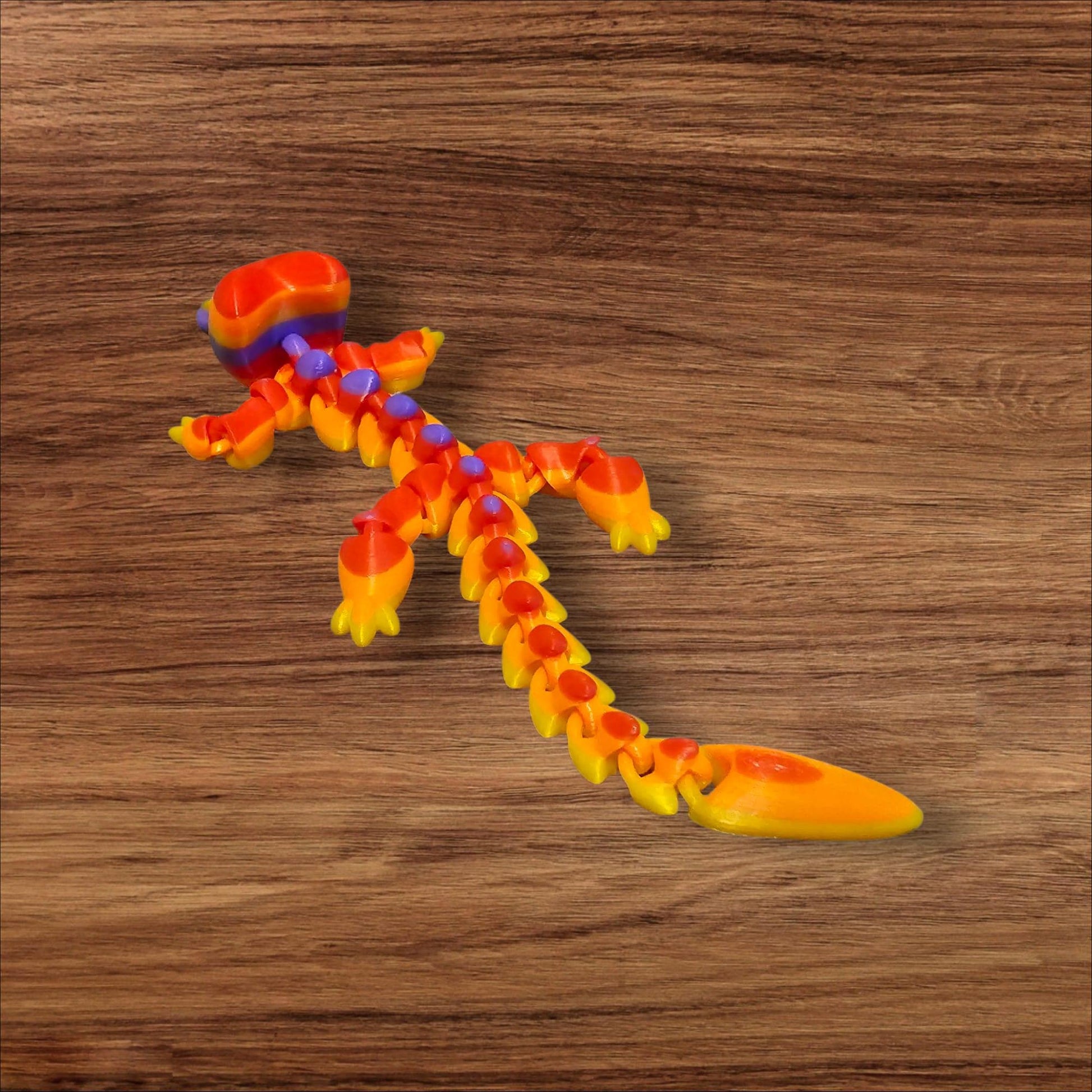 Flexibler Drachen Schlüsselanhänger