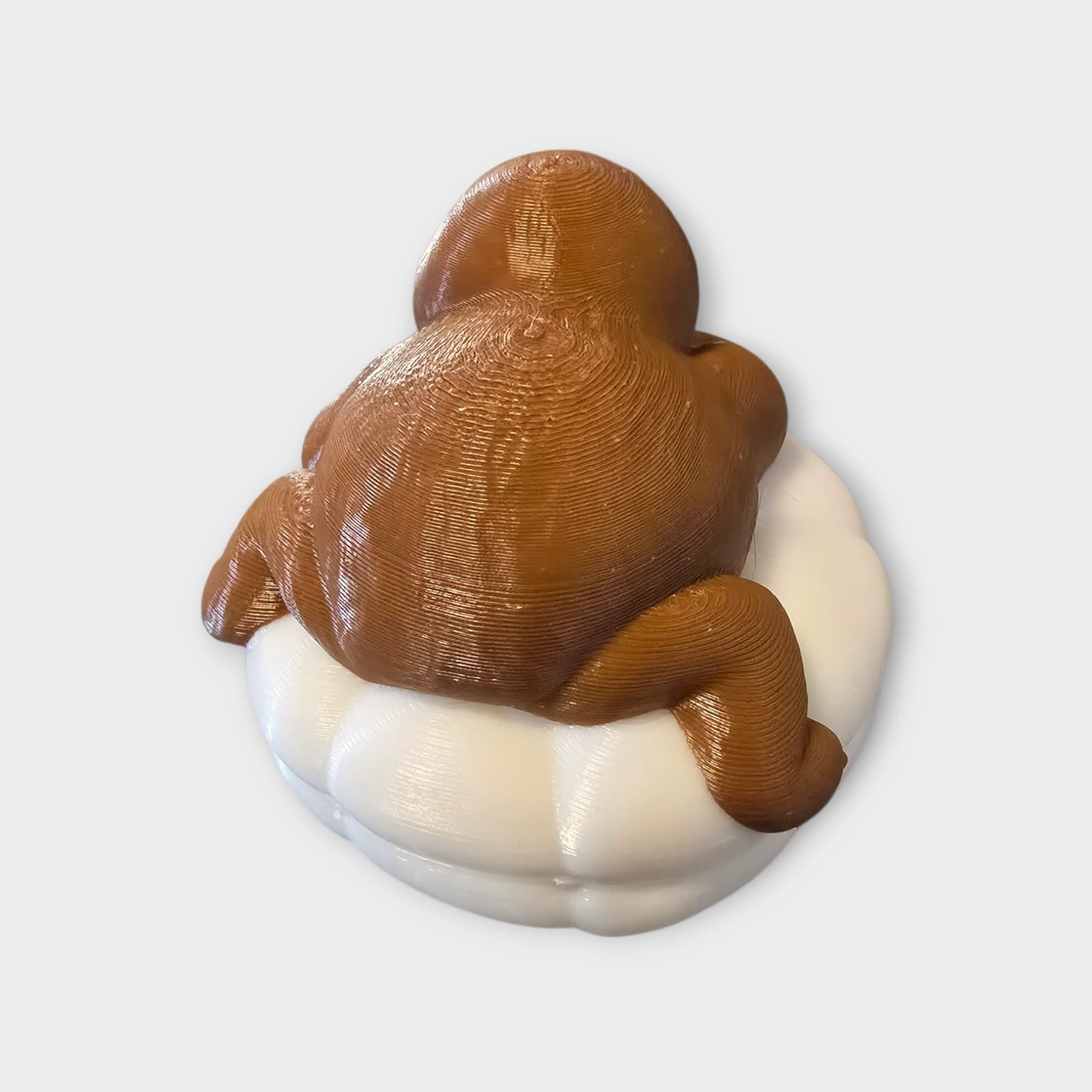 Schlafendes Faultier 3D Druck Figur aus PETG – 3 Größen wählbar, niedliche Tier-Deko für Zuhause & Büro, Geschenk für Faultier-Fans, Kawaii