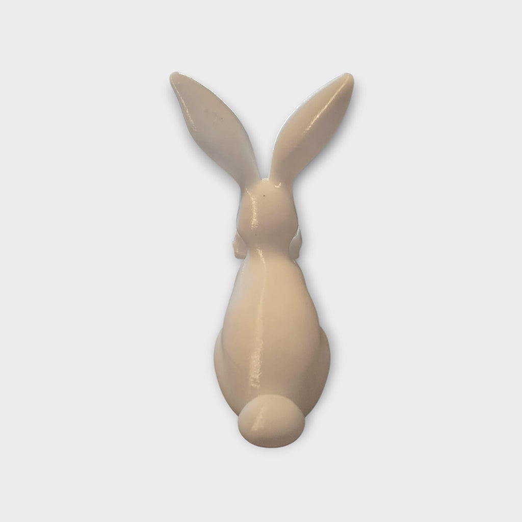 3D‑gedruckter Osterhase aus PETG – Dekofigur in Wunschfarbe oder handbemalt – 6,8 x 9,1 x 13,8 cm