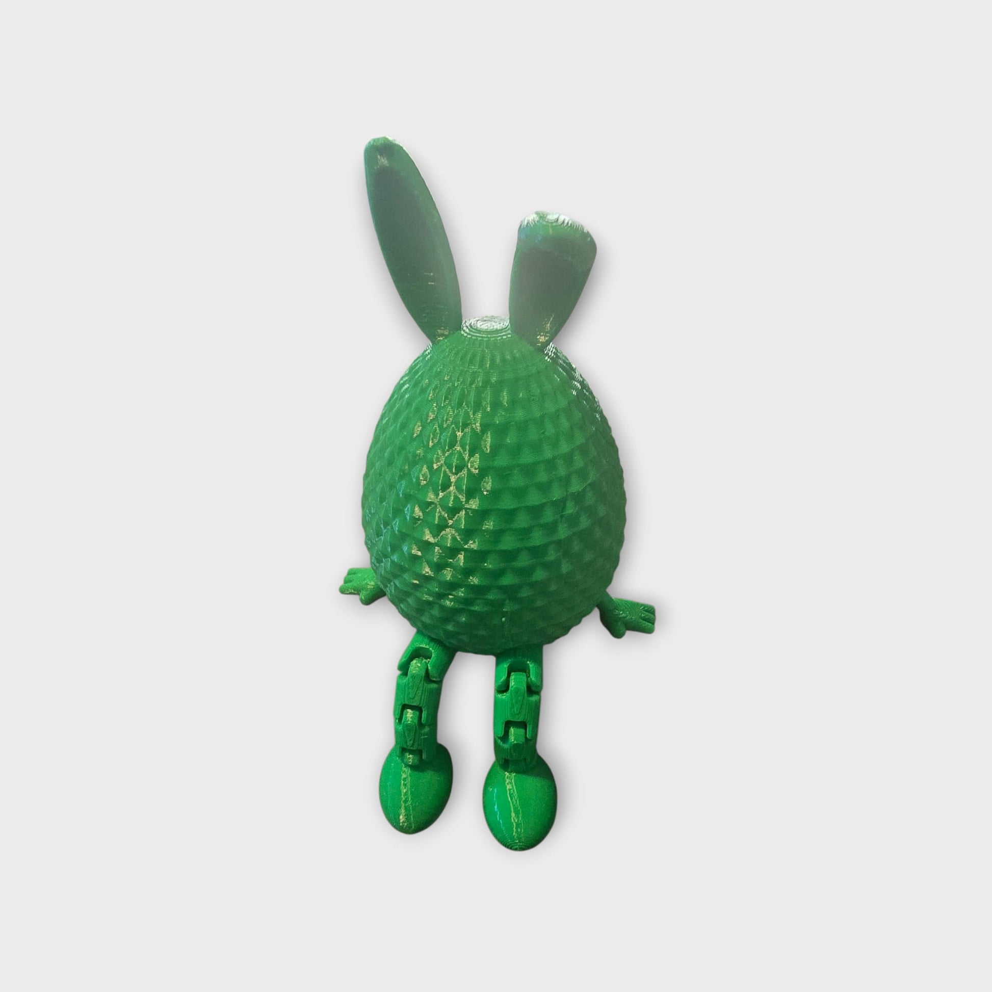 3D‑gedrucktes PETG Osterei – mit/ohne Ohren, viele Farben & Größen