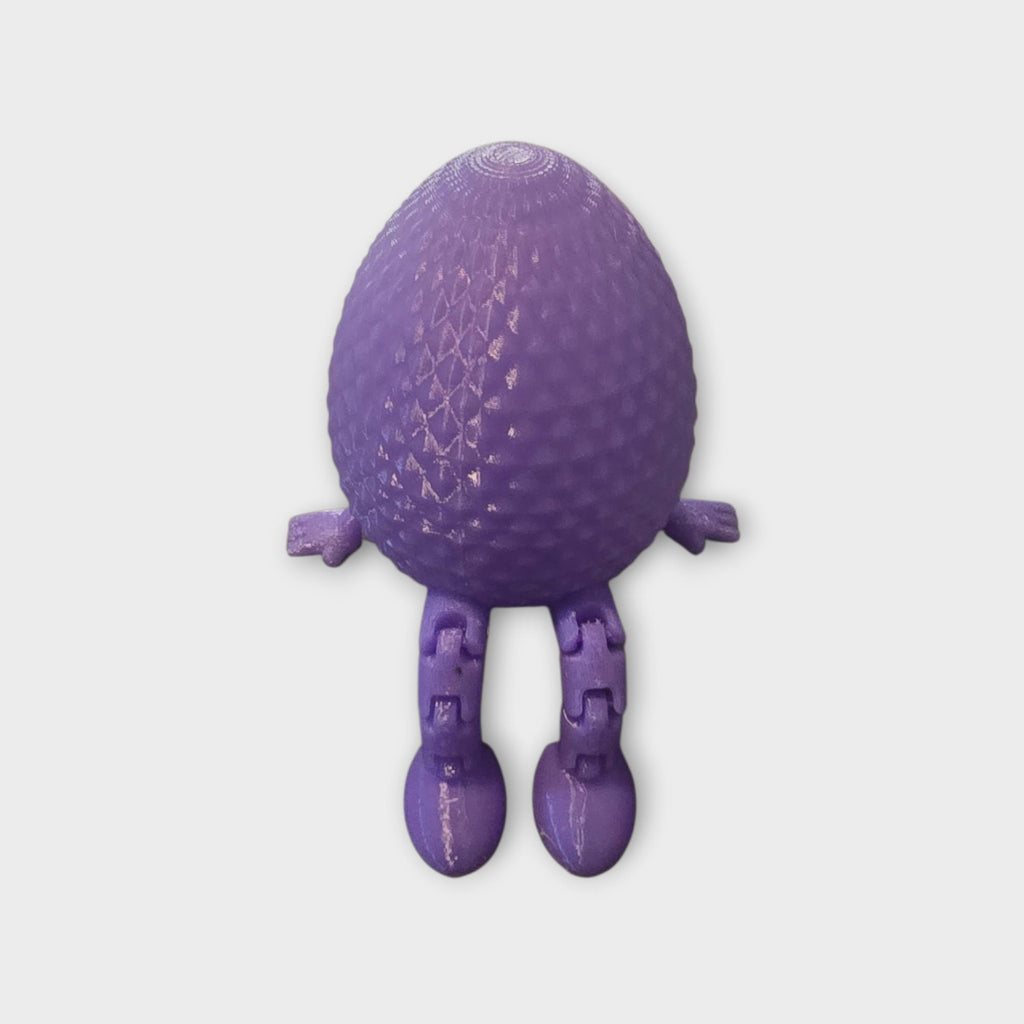 3D‑gedrucktes PETG Osterei – mit/ohne Ohren, viele Farben & Größen