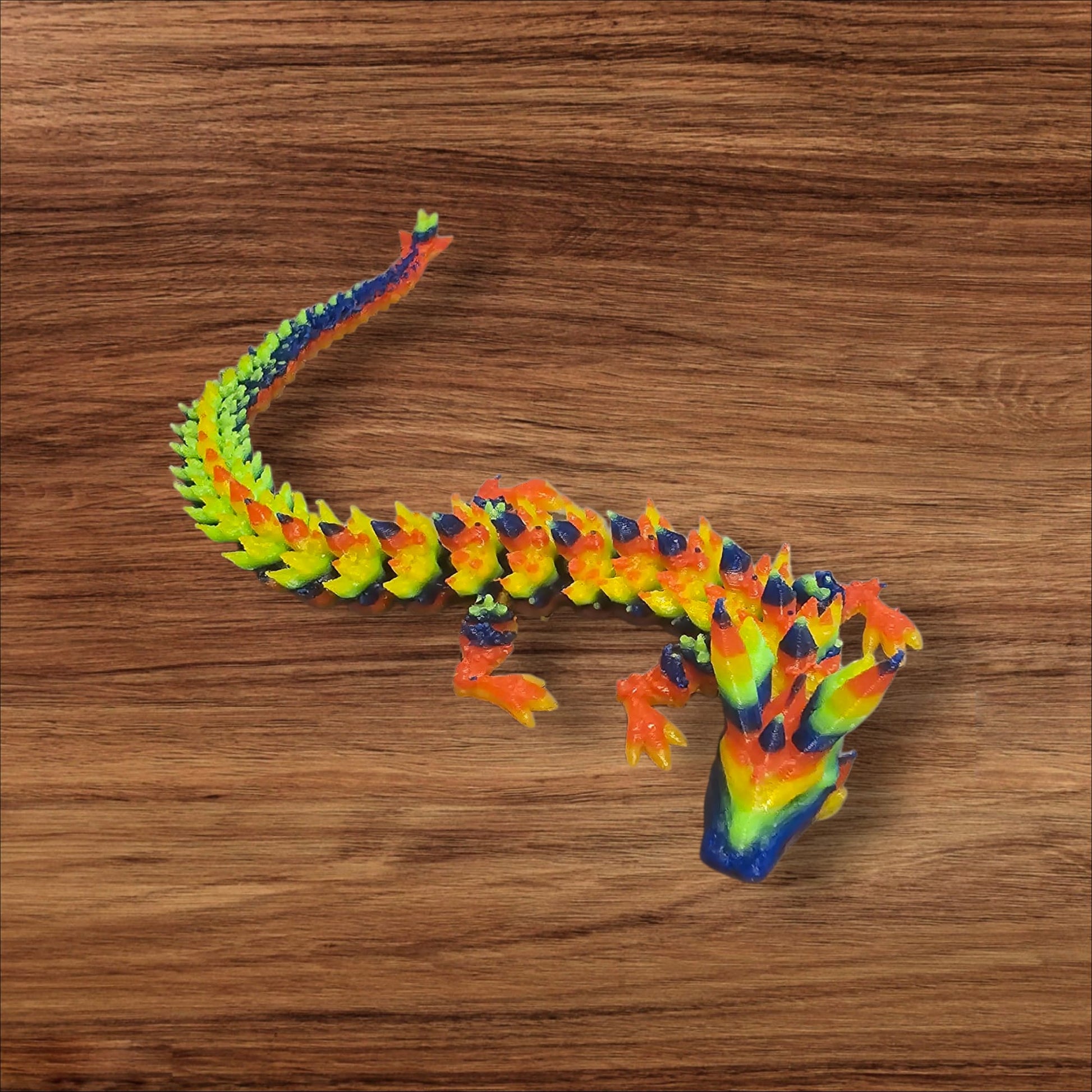 Flexibler Stacheldrachen 3D Gedruckt