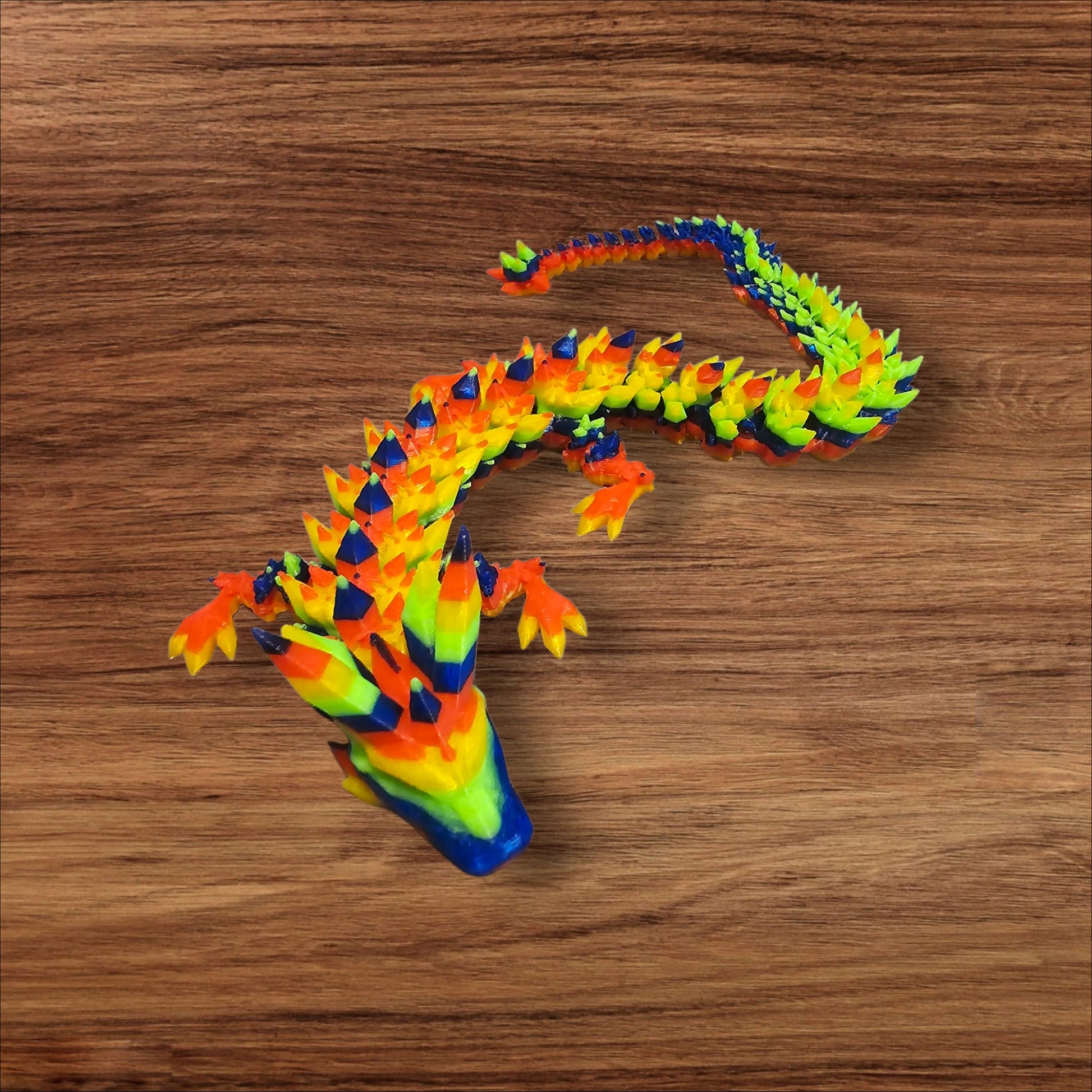 Flexibler Stacheldrachen 3D Gedruckt