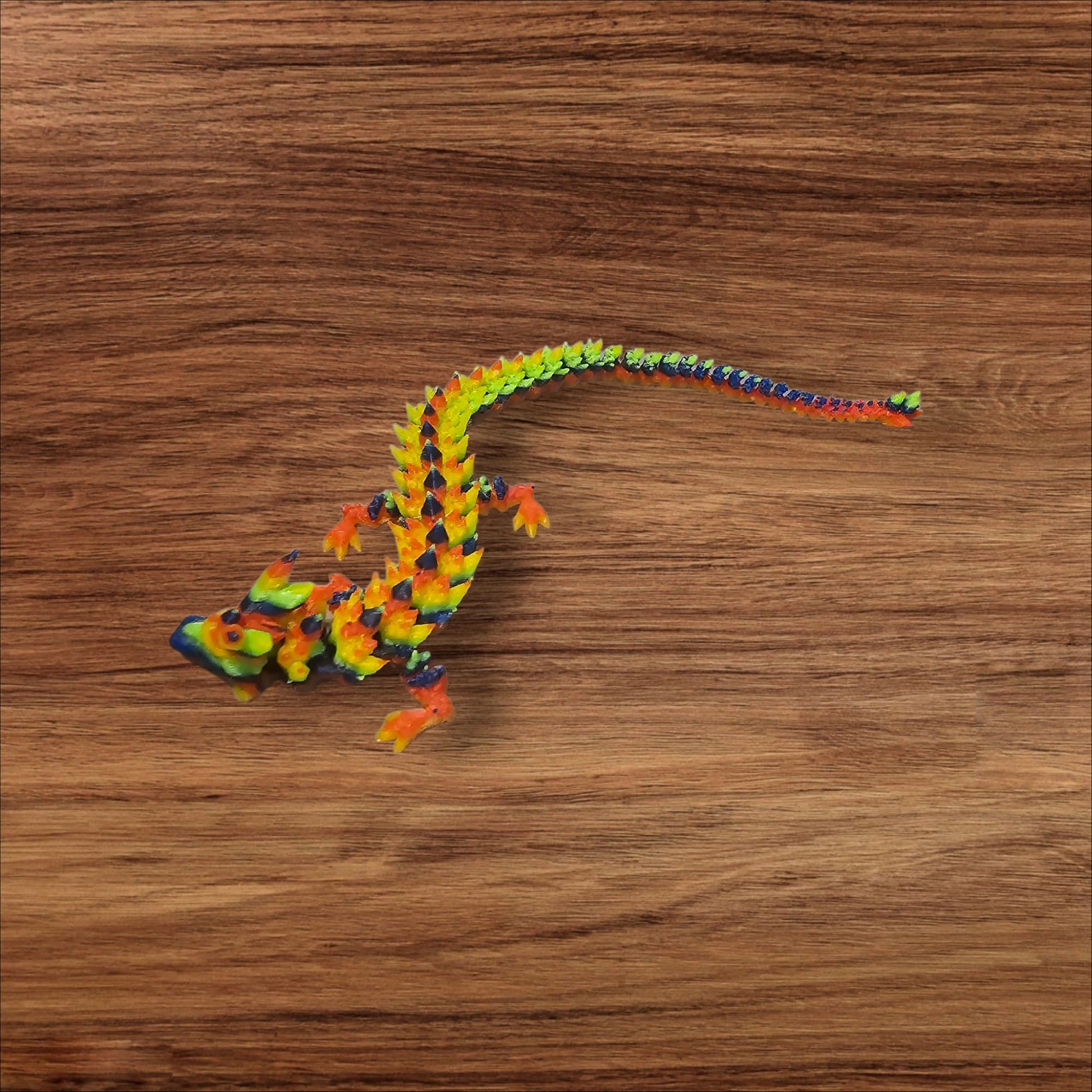 Flexibler Stacheldrachen 3D Gedruckt