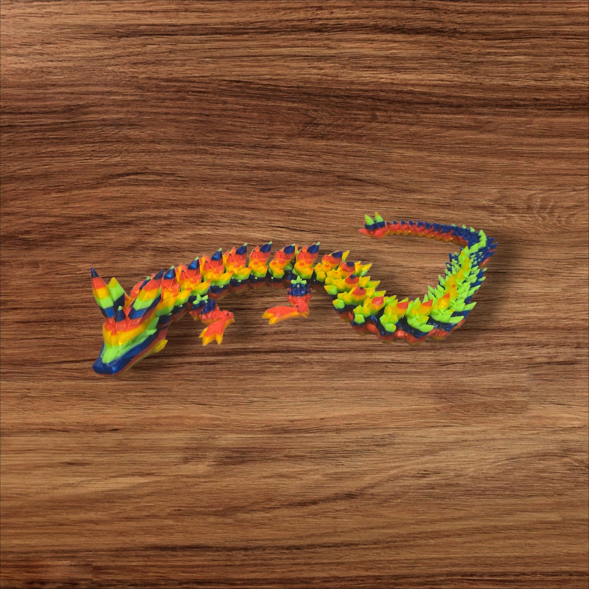 Flexibler Stacheldrachen 3D Gedruckt