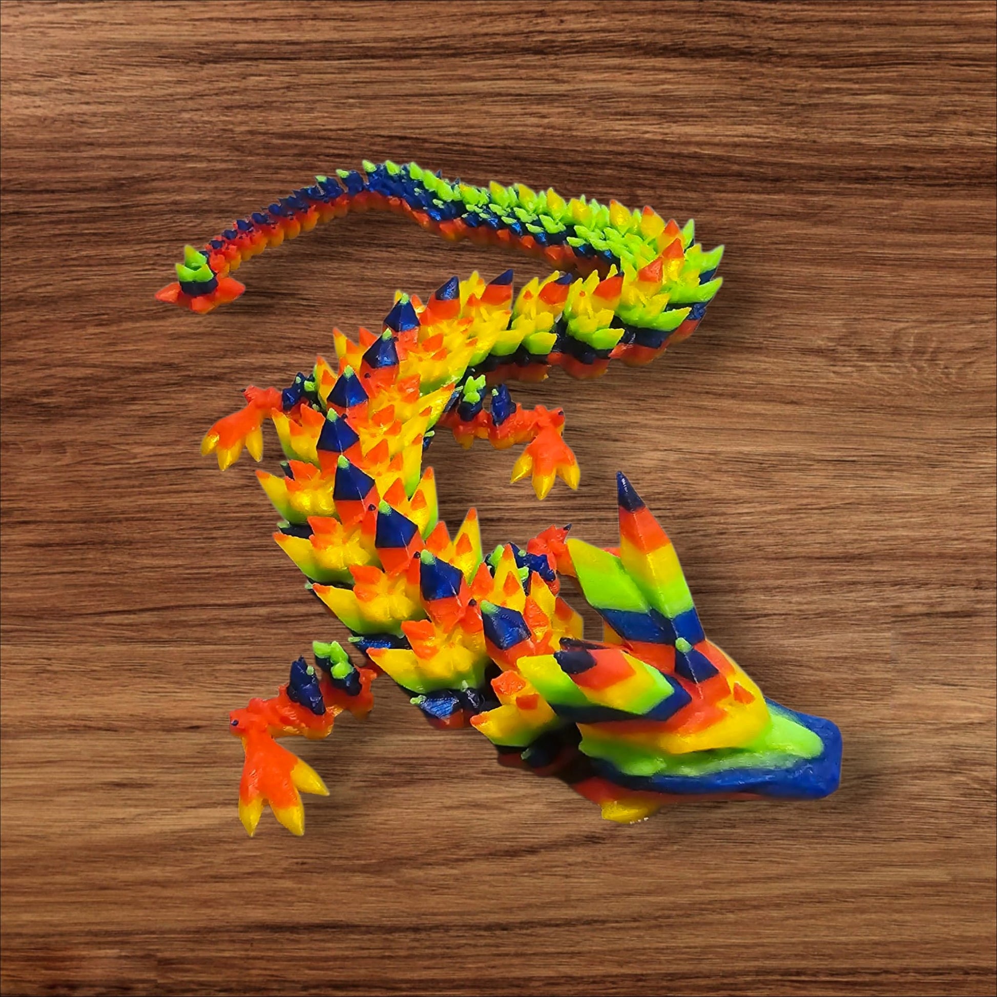 Flexibler Stacheldrachen 3D Gedruckt