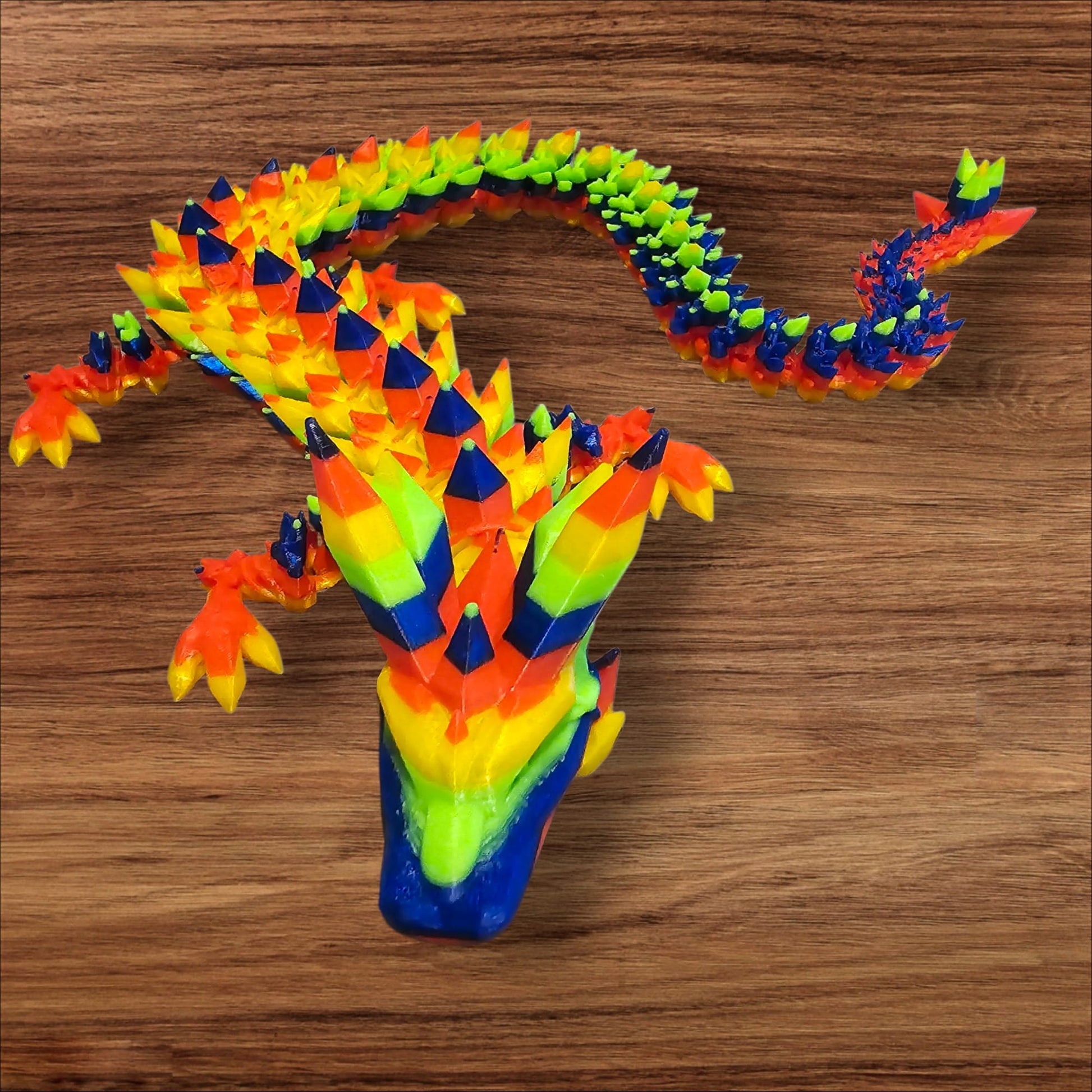 Flexibler Stacheldrachen 3D Gedruckt