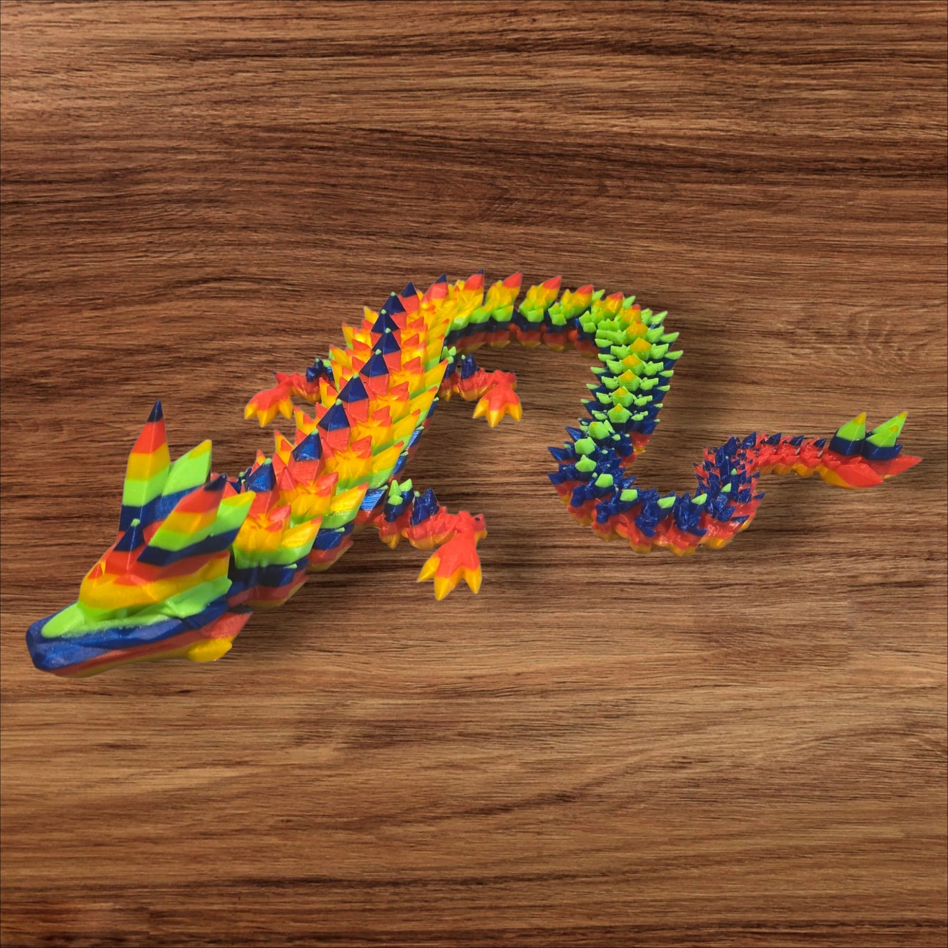 Flexibler Stacheldrachen 3D Gedruckt
