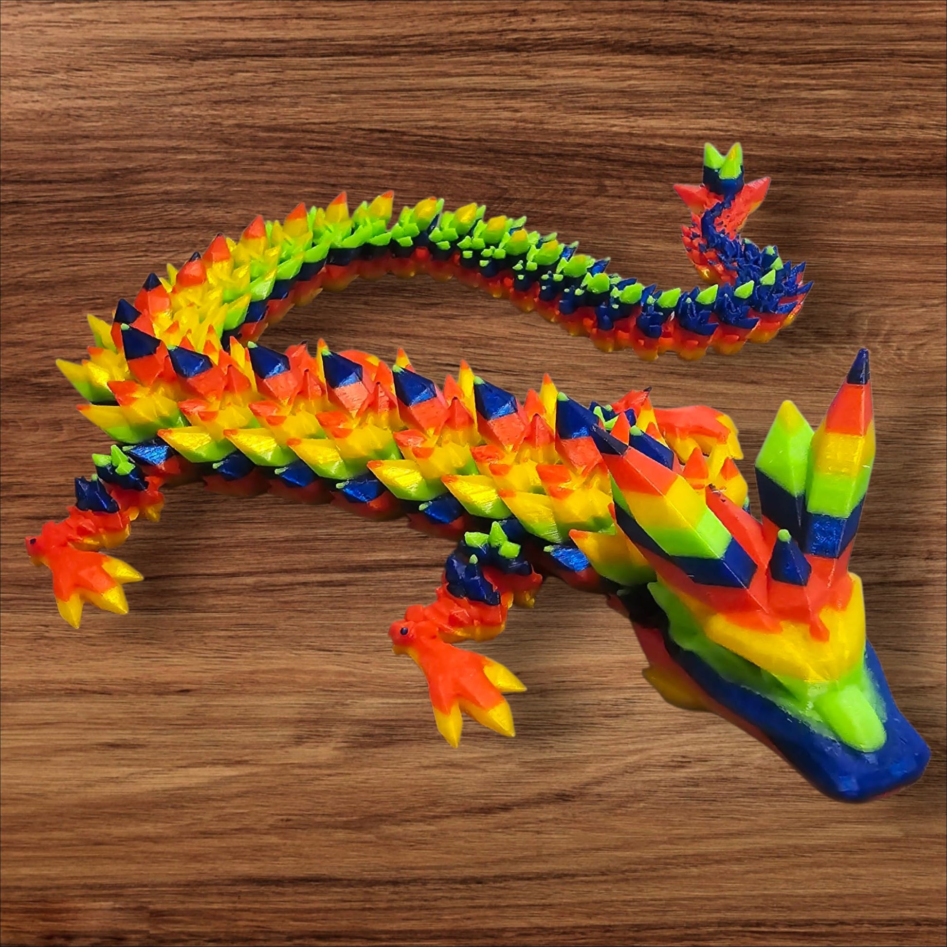 Flexibler Stacheldrachen 3D Gedruckt