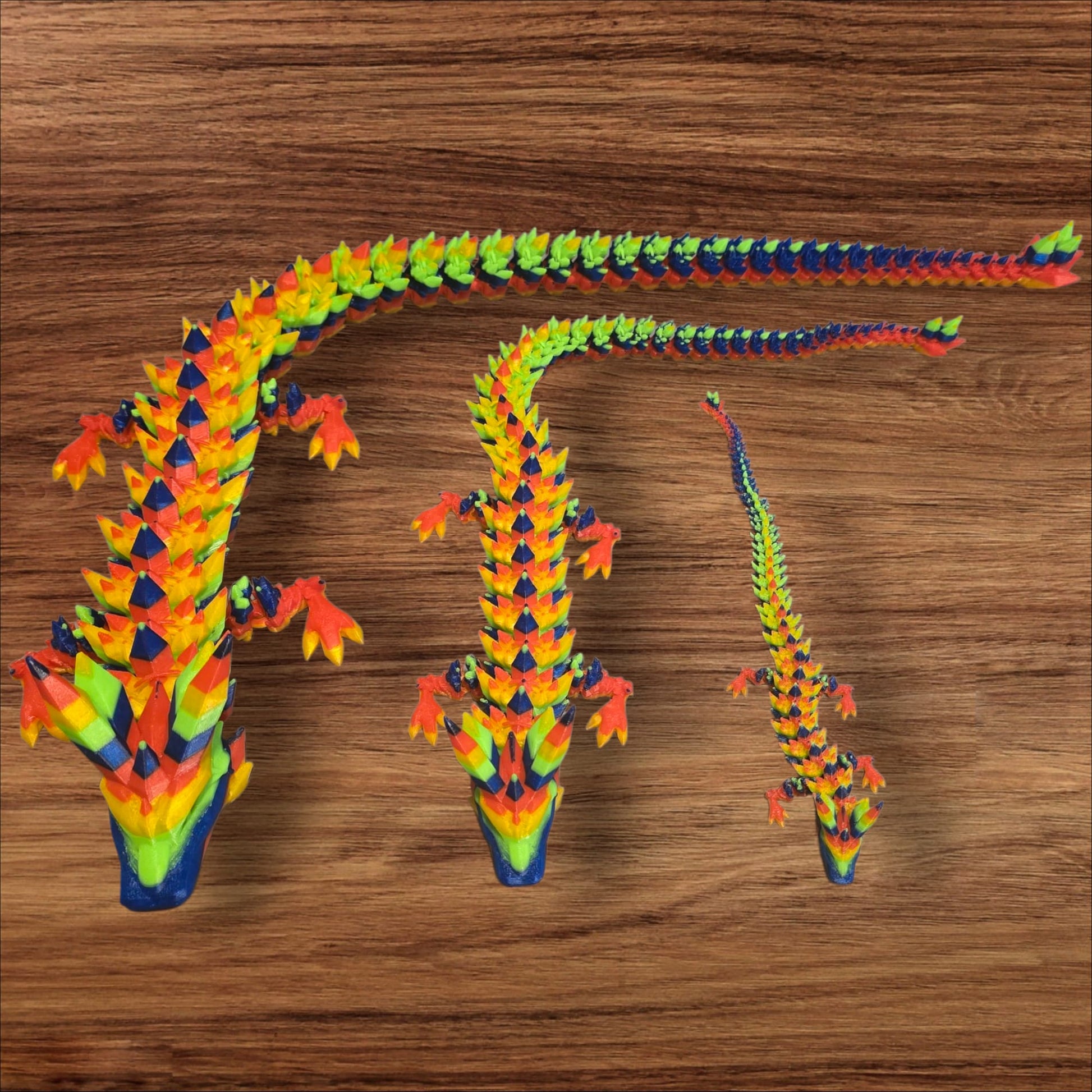Flexibler Stacheldrachen 3D Gedruckt