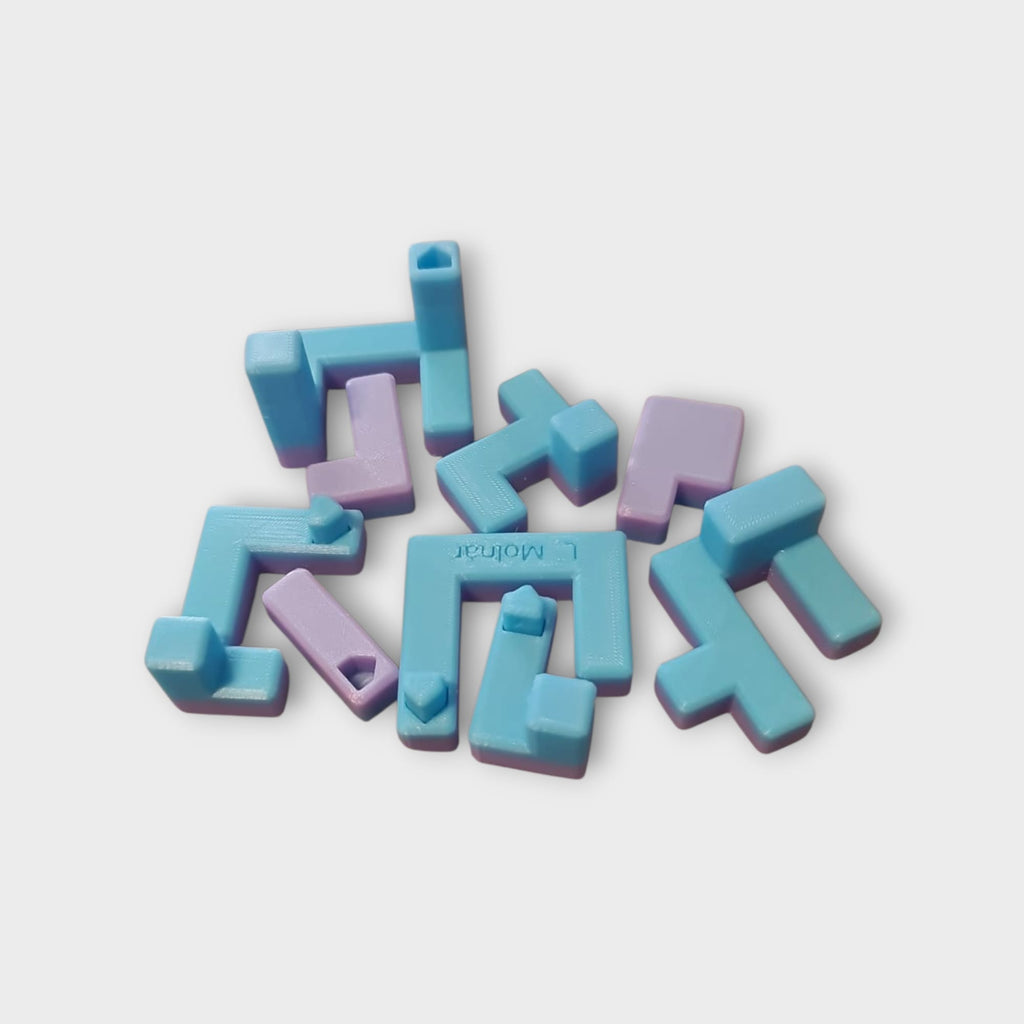 Herausforderndes 4x4 Puzzle-Würfel - Mechanisches Geduldsspiel - Hochwertiger 3D-Druck (PETG) - Logikspiel Und Denksport