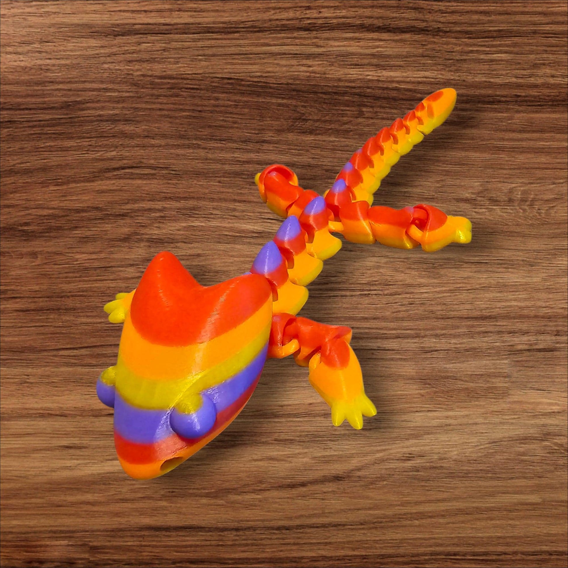 Flexibler Drachen Schlüsselanhänger